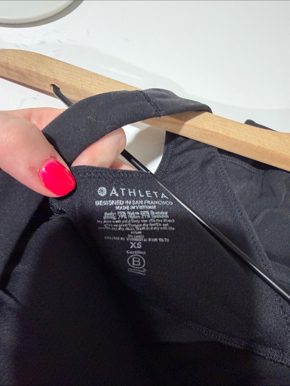 Athleta Bodysuit Black XS - Picture 6 of 6